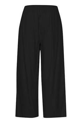 Black Linen Trousers by B Young