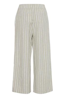 Stripped Linen Trousers by B Young