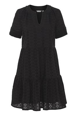 Black Broidery Anglaise Dress by B Young