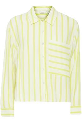 Lime Stripped Shirt by B Young