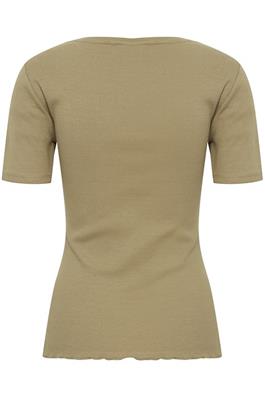 Khaki Short Sleeve Tee by B Young