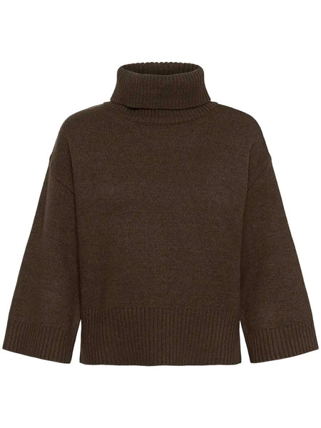 Chocolate Polo Jumper By Saint Tropez