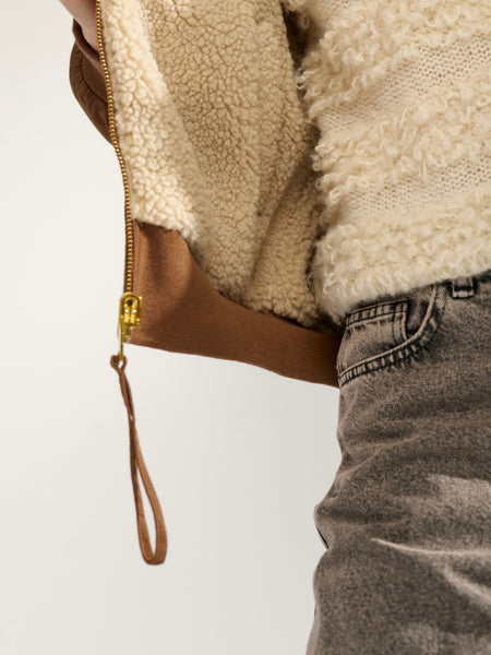 Cognac Reversible Bomber by Nümph