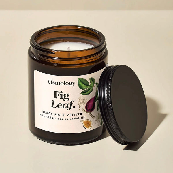 Fig Leaf Scented Jar Candle By Aery