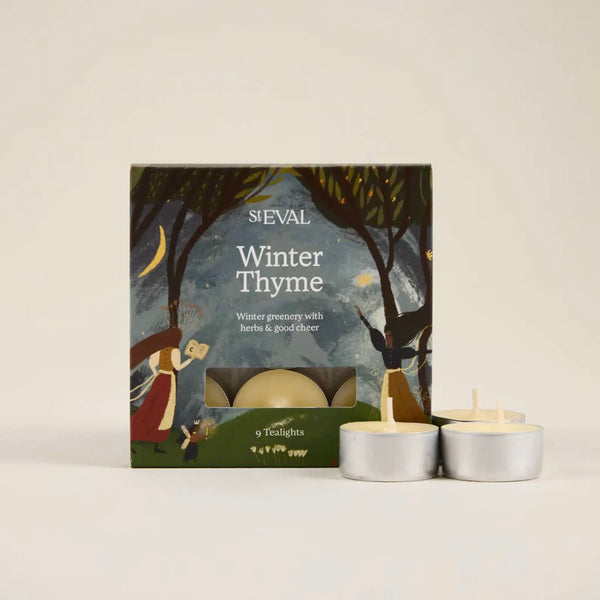 Winter Thyme Christmas Tealights by St Eval