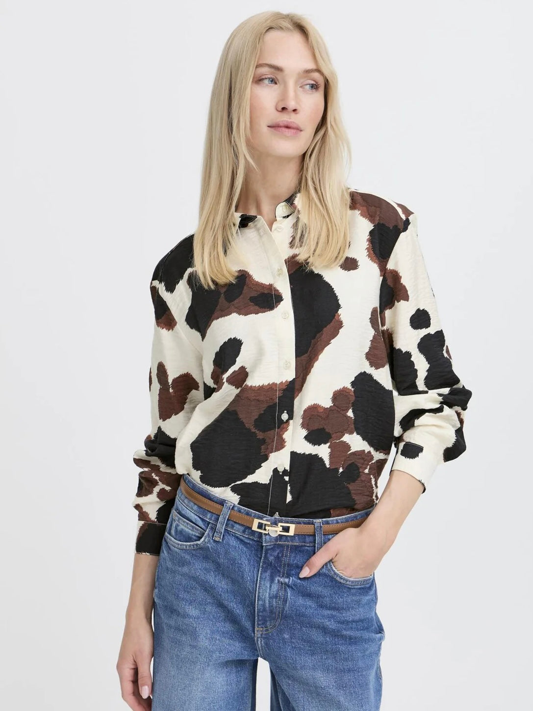 Cowgirl Print Shirt by B Young