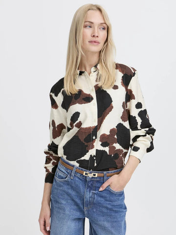 Cowgirl Print Shirt by B Young