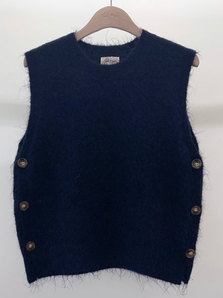Midnight Button Detail Tank by Lili and Lala