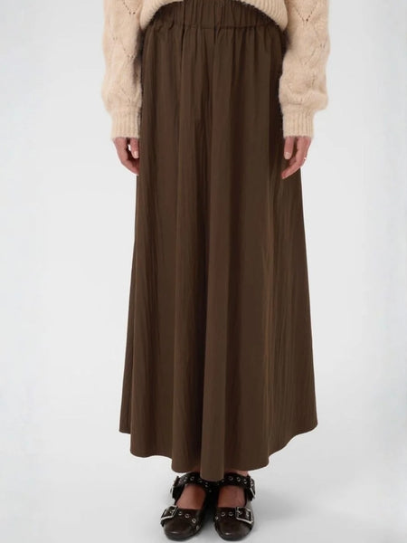 Chocolate A Line Skirt by Saint Tropez