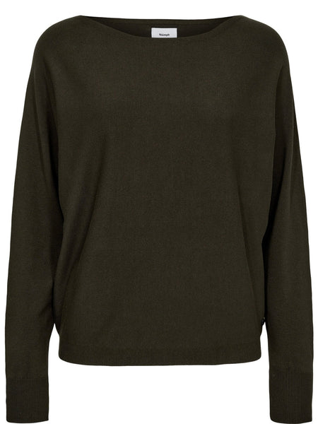 Khaki Classic Pullover By Nümph