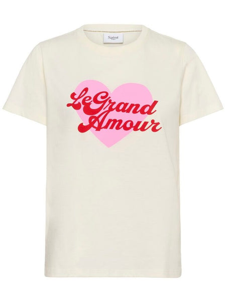 Heart Logo T-Shirt By Saint Tropez