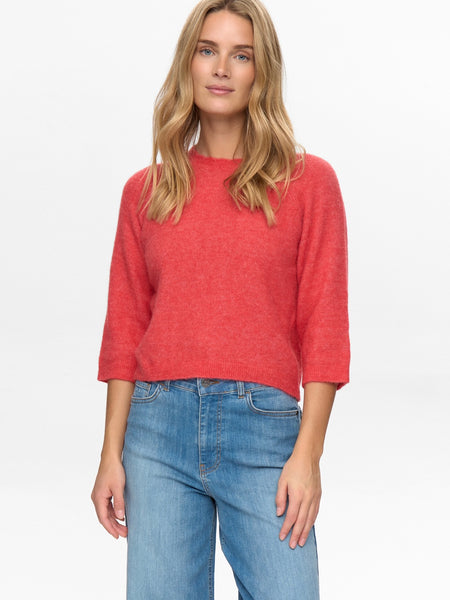 Coral Scallop Neck Knit By Nümph