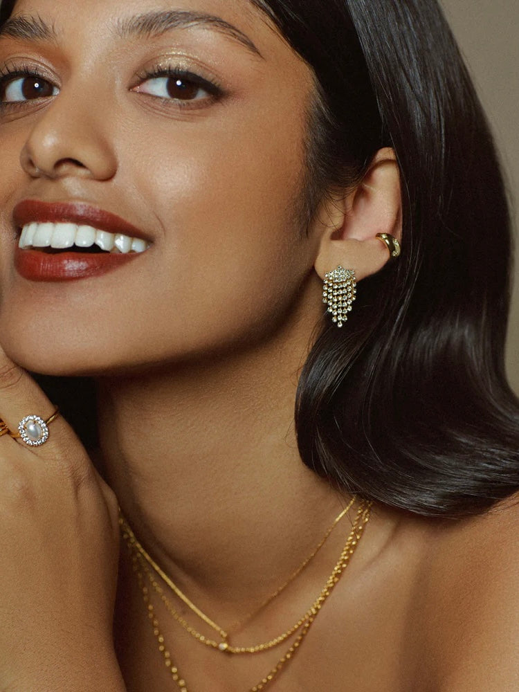 Mini Waterfall Earrings by Orelia