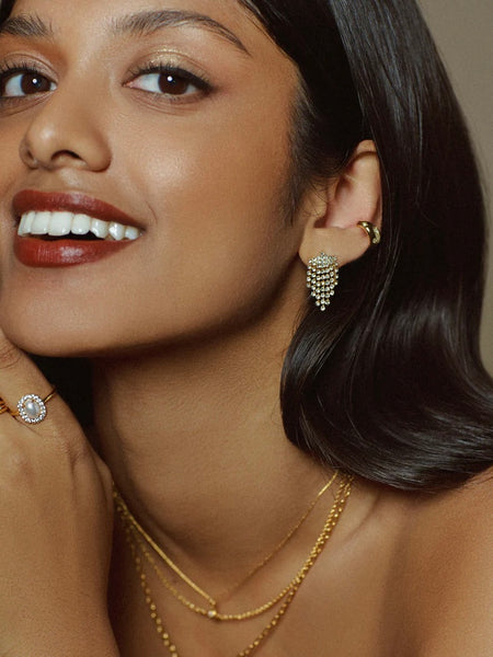 Mini Waterfall Earrings by Orelia