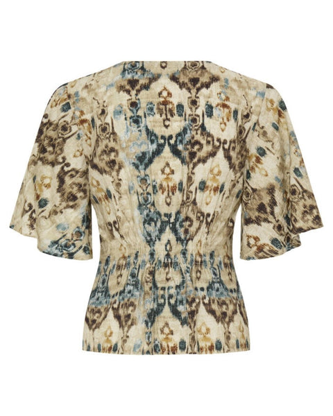Ethnic Printed Blouse by B.Young