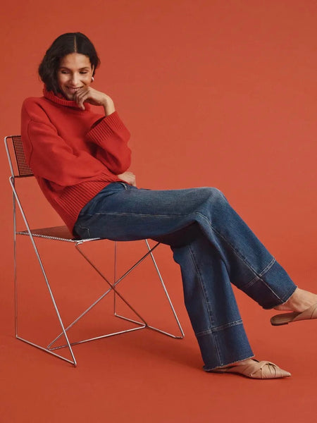 Red Polo Jumper By Saint Tropez