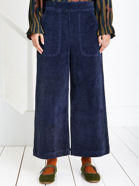 Midnight Soft Jumbo Cord Bijou Culotte By Bonté