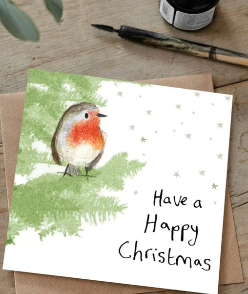 John Robin Charity Christmas Card