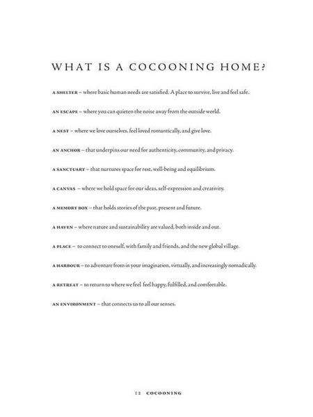 Cocoon: Creating Homes With Heart By Ali Heath