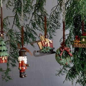 Christmas Sleigh Tree Decoration