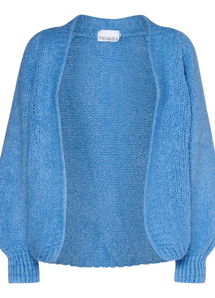 Bright Blue Edge Cardigan by Noella