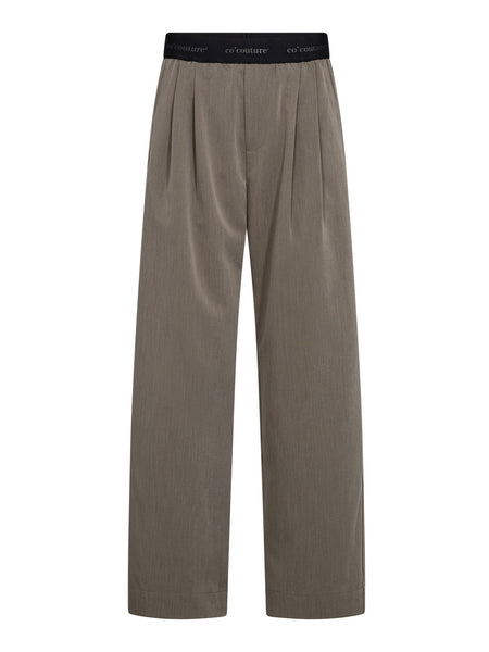 Walnut Logo Trousers by Co Couture