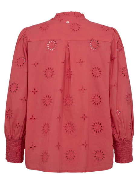 Cayenne  Embroidery Anglaise Blouse by Numph