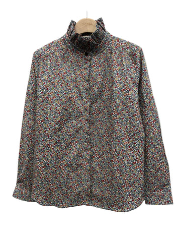 Ditsy Floral Frill Collar Blouse By Lili and Lala