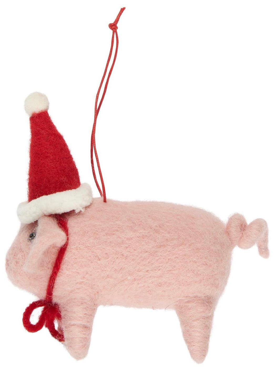 Christmas Pig Hanging Decoration