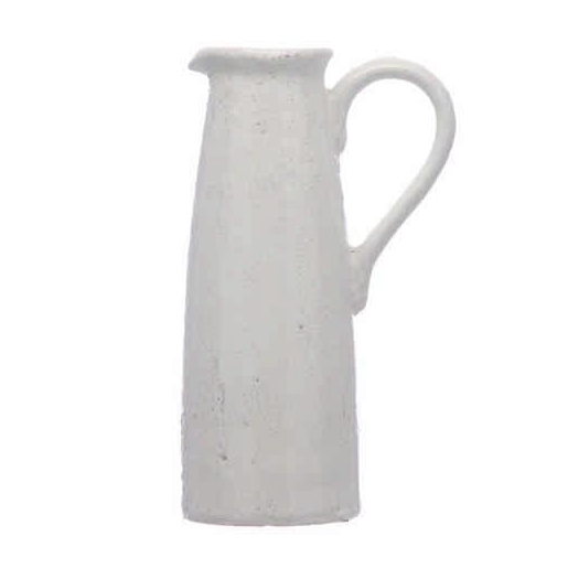 White Terracotta Decorative Jug