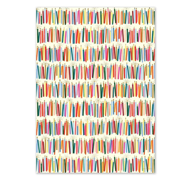 Candle Print Wrap Roll