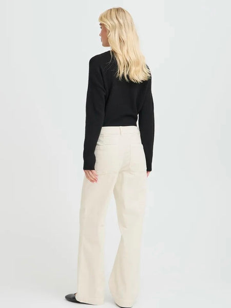 Ecru Front Pocket Cords by B.Young