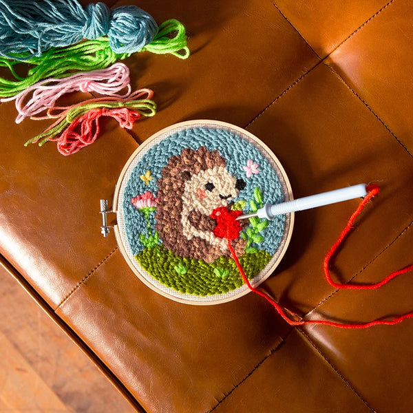 Hedgehog Punch Needle
