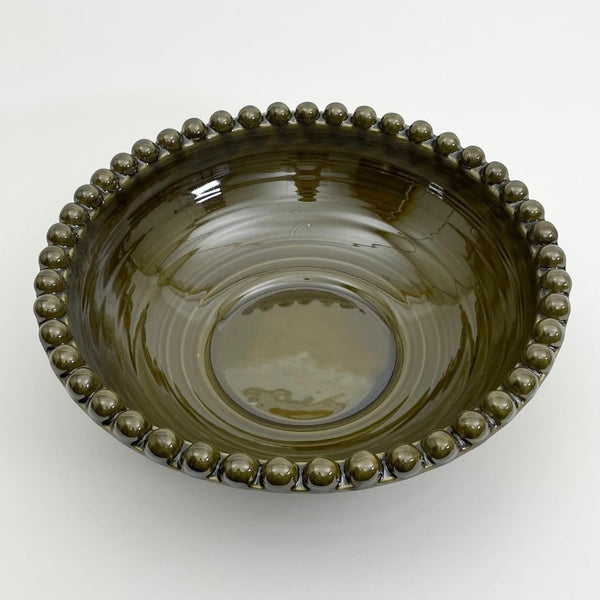 Olive Pearl Ceramic Bowl Medium