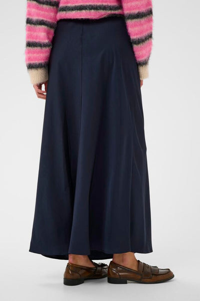 Night Sky Satin Maxi Skirt By Saint Tropez