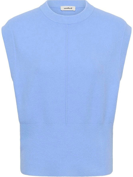 Hydrangea Blue Vest By Soaked