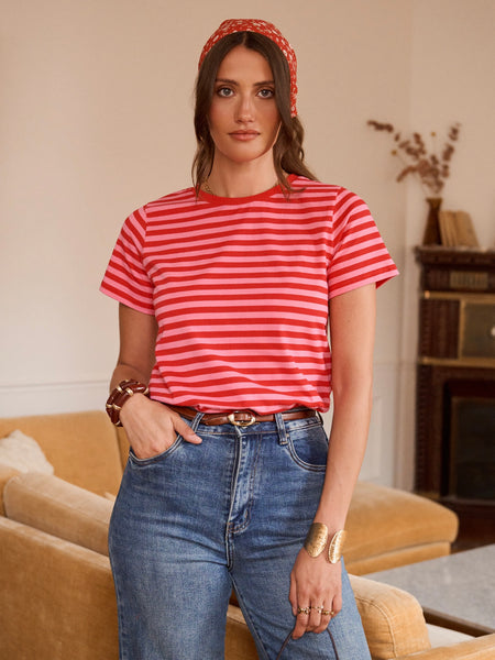 Red Stripe T-Shirt