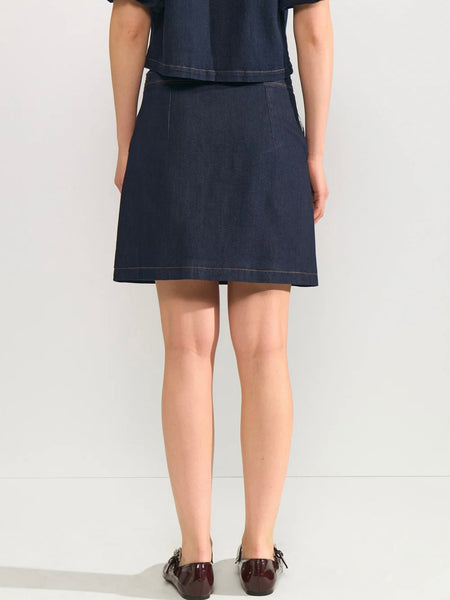 Denim Straight Skirt by Nümph