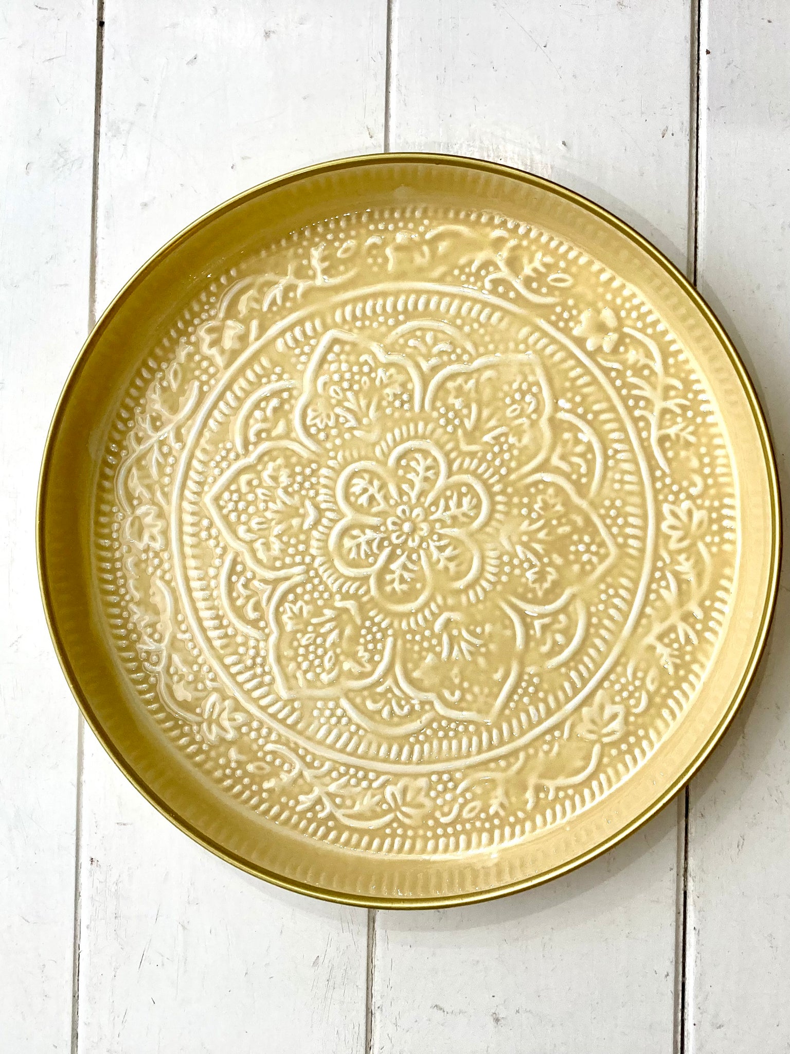 Sand Metal Berbere Tray Large