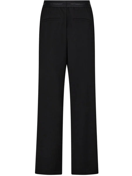 Black Glitter Stripe Pant By Co’Couture