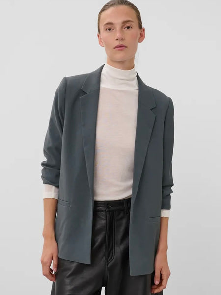 Grey Blazer By Soaked