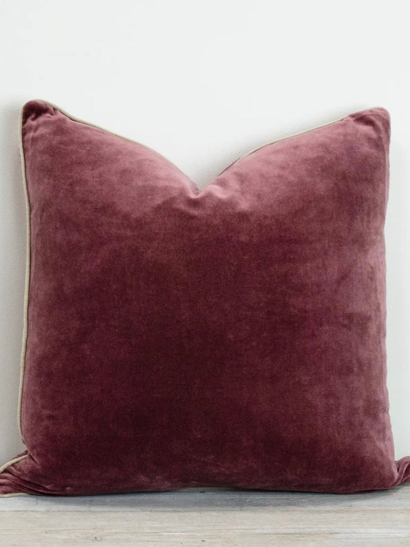 Unari Pomegranate Velvet Cushion