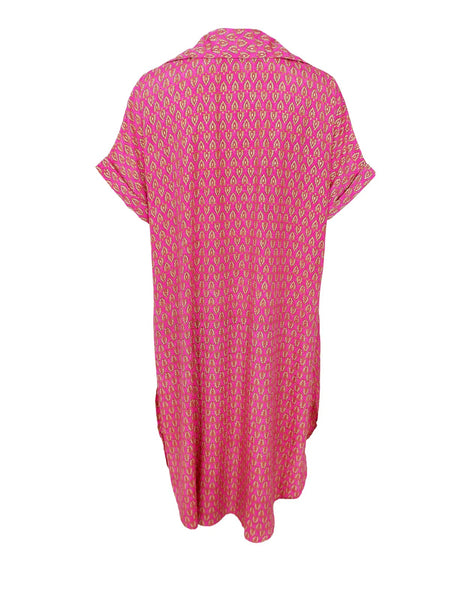 Savannah Paisley Tunic Dress by Black Colour