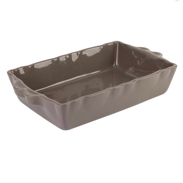 Grey Stoneware Oven Dish