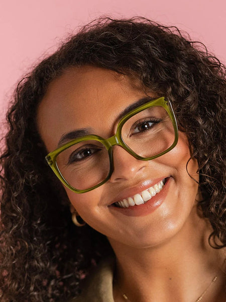 Olive ‘MADDIE’ Reading Glasses by Goodlookers