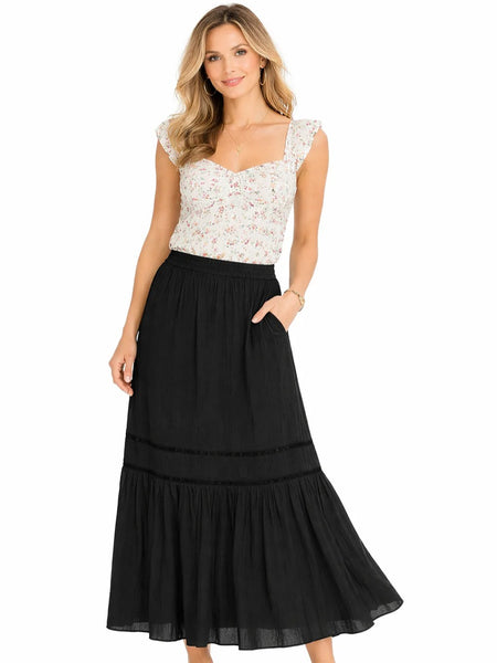 Meteorite Long Skirt by B Young