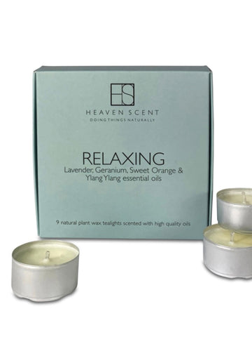 Relaxing Scented Tealights by Heaven Scent