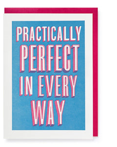 Practically Perfect Card By Archivist Gallery