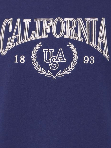 Navy California Sweatshirt By B Young