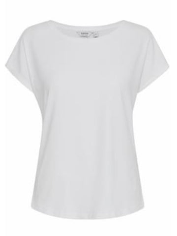 White Basic T- Shirt by B Young